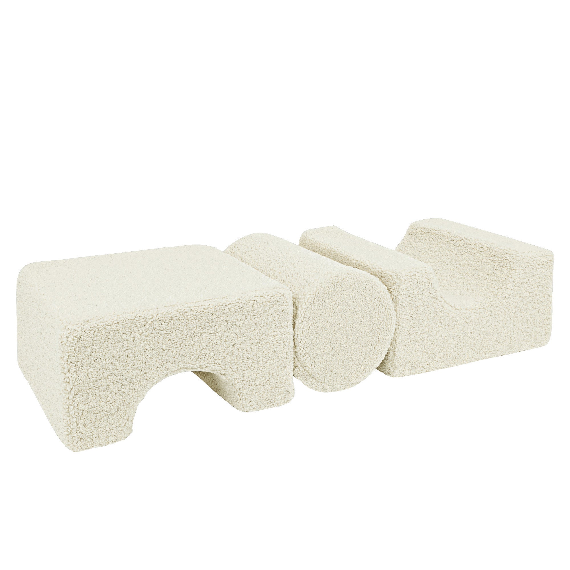 Meowbaby Bearly Shape Set - Piankowy Plac Zabaw dla Dzieci