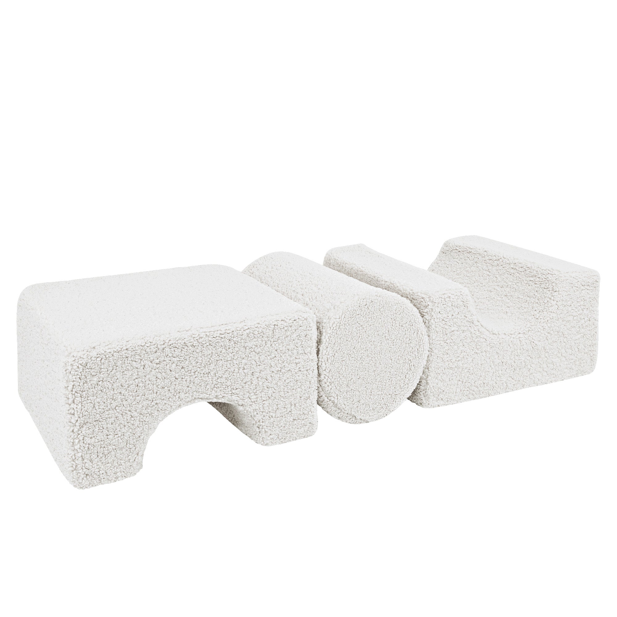 Meowbaby Bearly Shape Set - Piankowy Plac Zabaw dla Dzieci