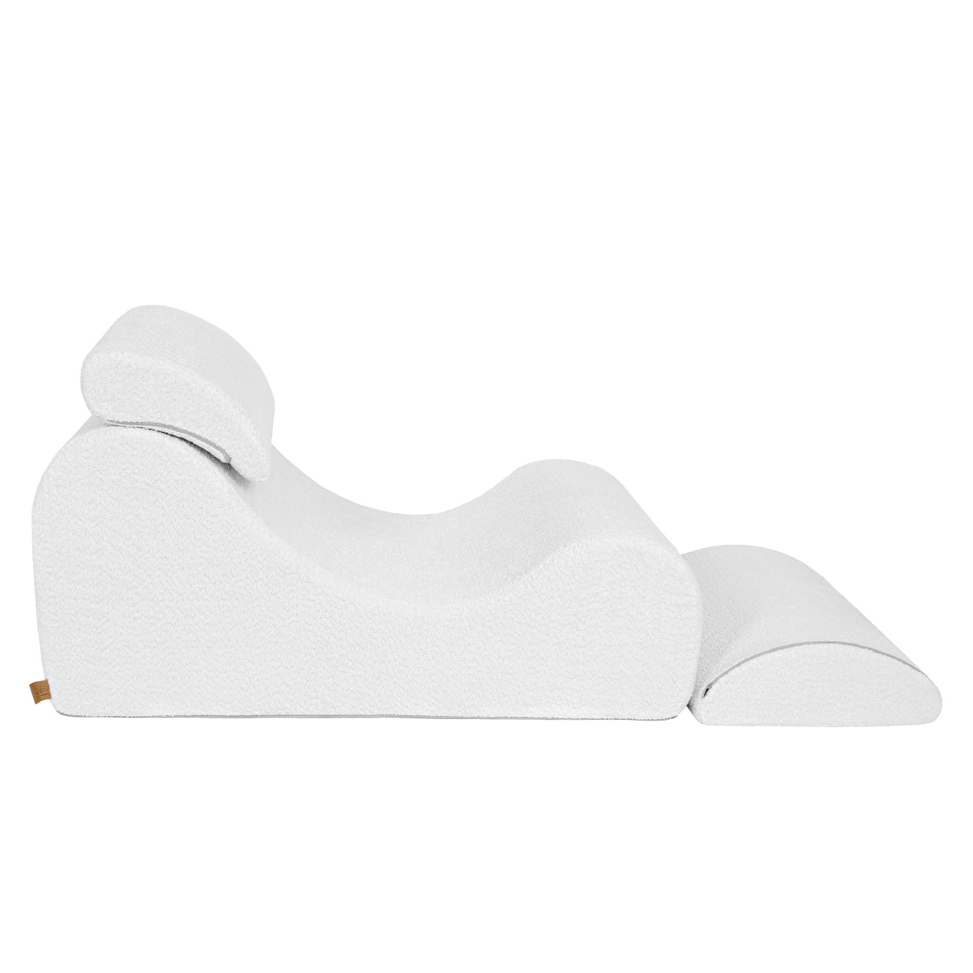 Meowbaby Boucle Wave Lounger - Wygodny Fotel dla Dzieci