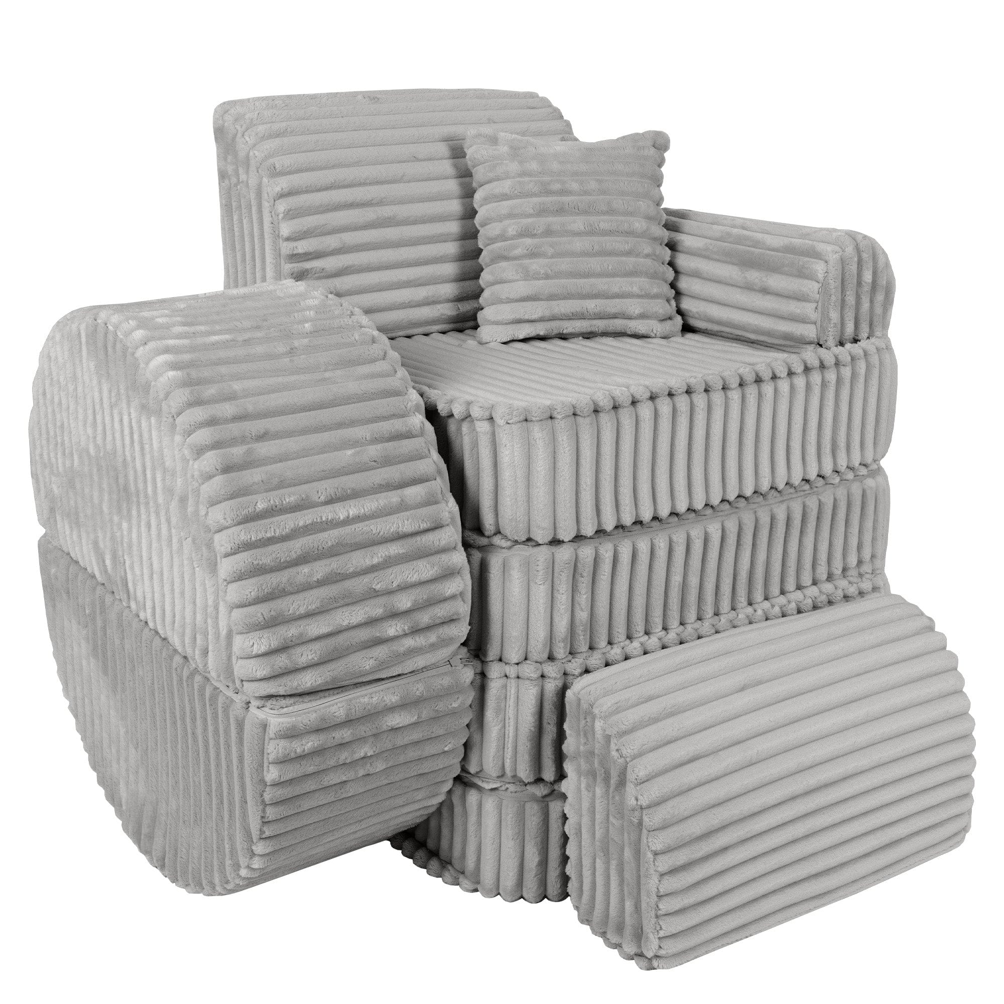 Meowbaby Churros Sofa Max – Modułowa Sofa Dla Dzieci | 12 Elementów