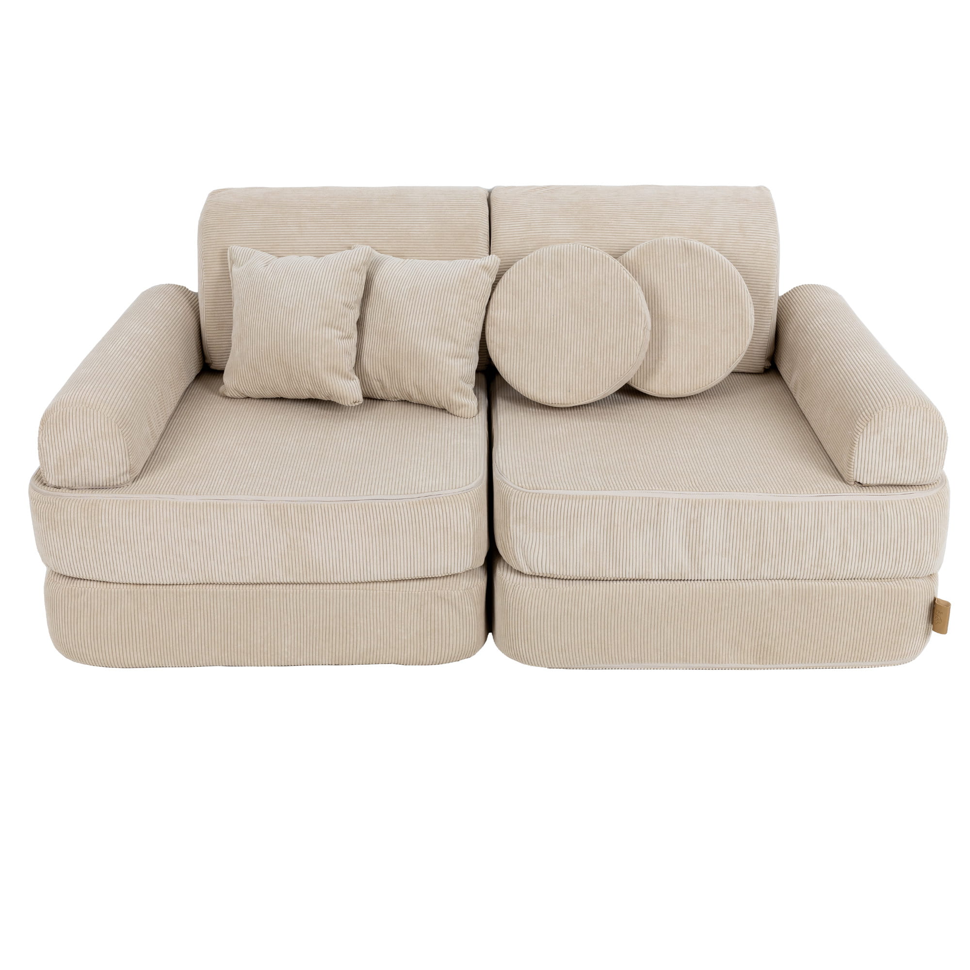 Meowbaby Slimcord Sofa Plus – Modułowa Sofa Dla Dzieci | 10 Elementów