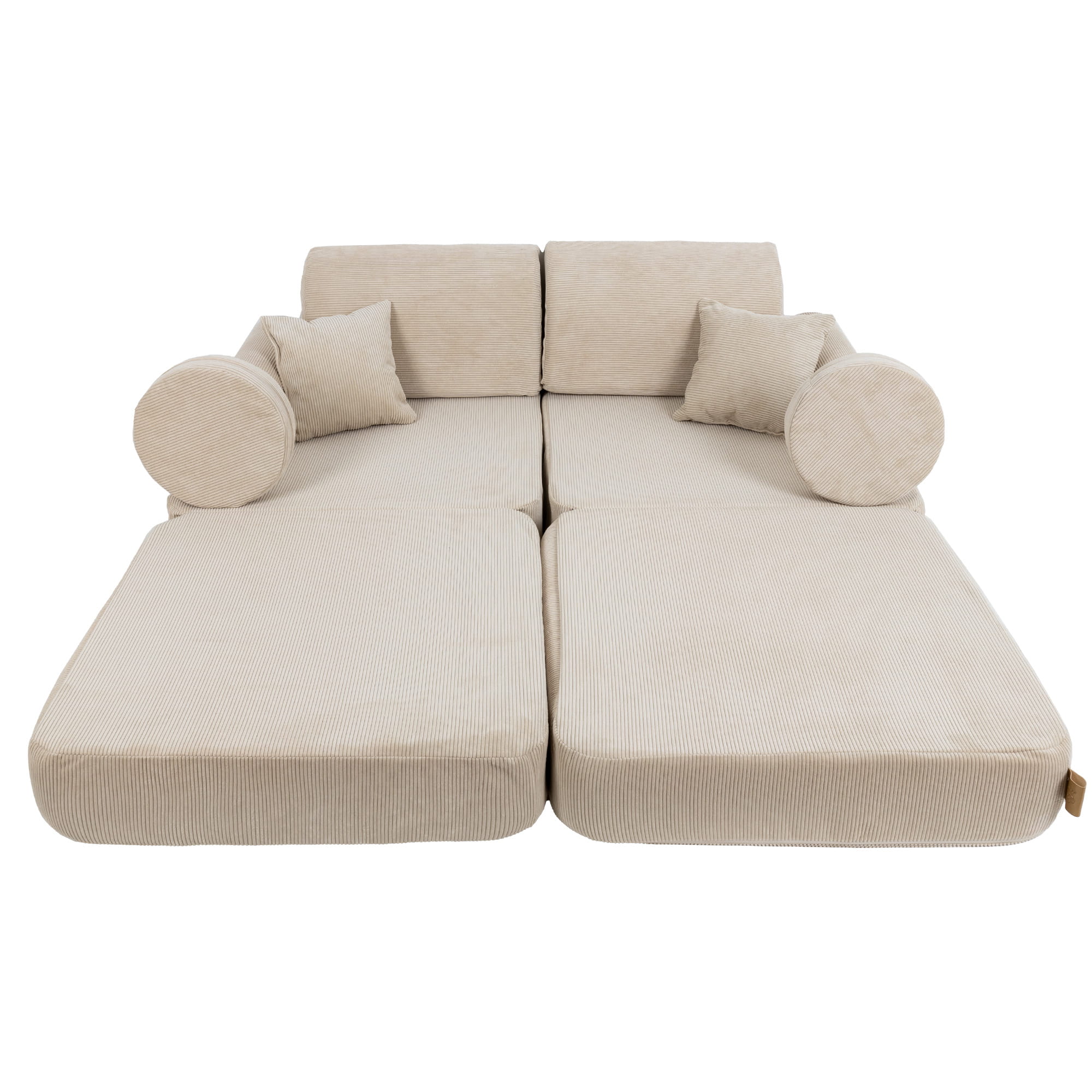 Meowbaby Slimcord Sofa Plus – Modułowa Sofa Dla Dzieci | 10 Elementów