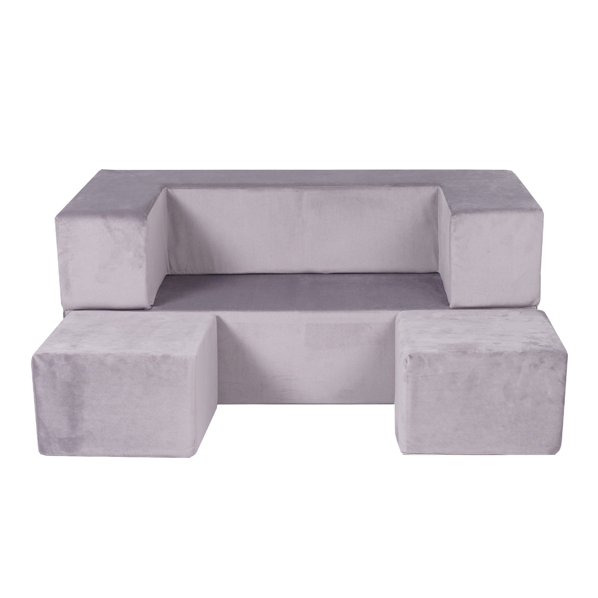 Meowbaby Velvet Cube Sofa – Modułowa Sofa Dla Dzieci | 4 Elementy