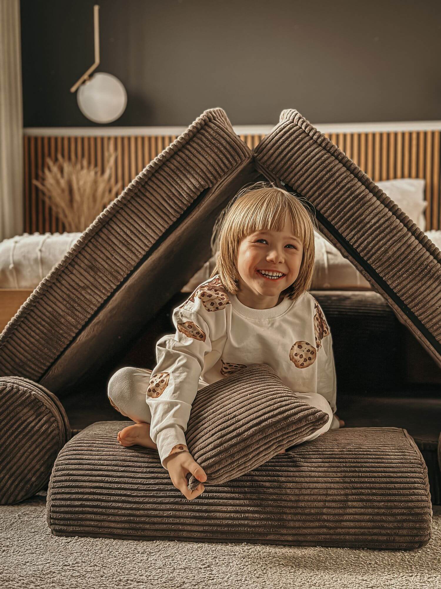 Meowbaby Aesthetic Modułowa Piankowa Sofa dla Dzieci | 10 Elementów
