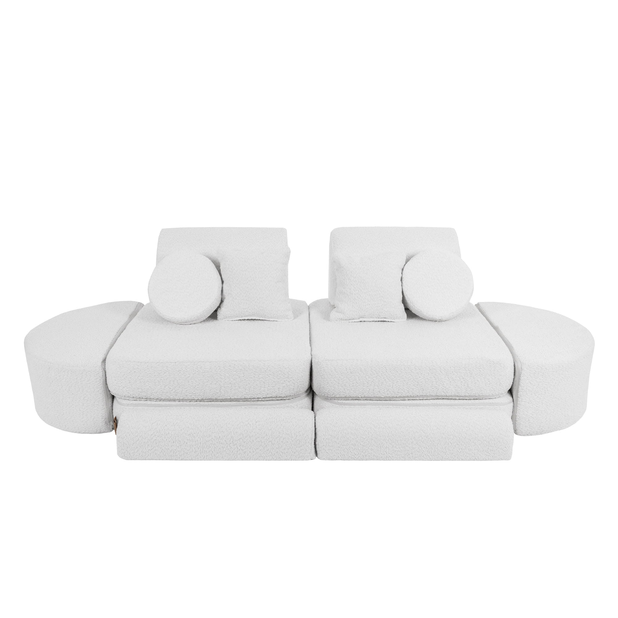 Meowbaby Boucle Sofa Max – Modułowa Sofa Dla Dzieci | 12 Elementów