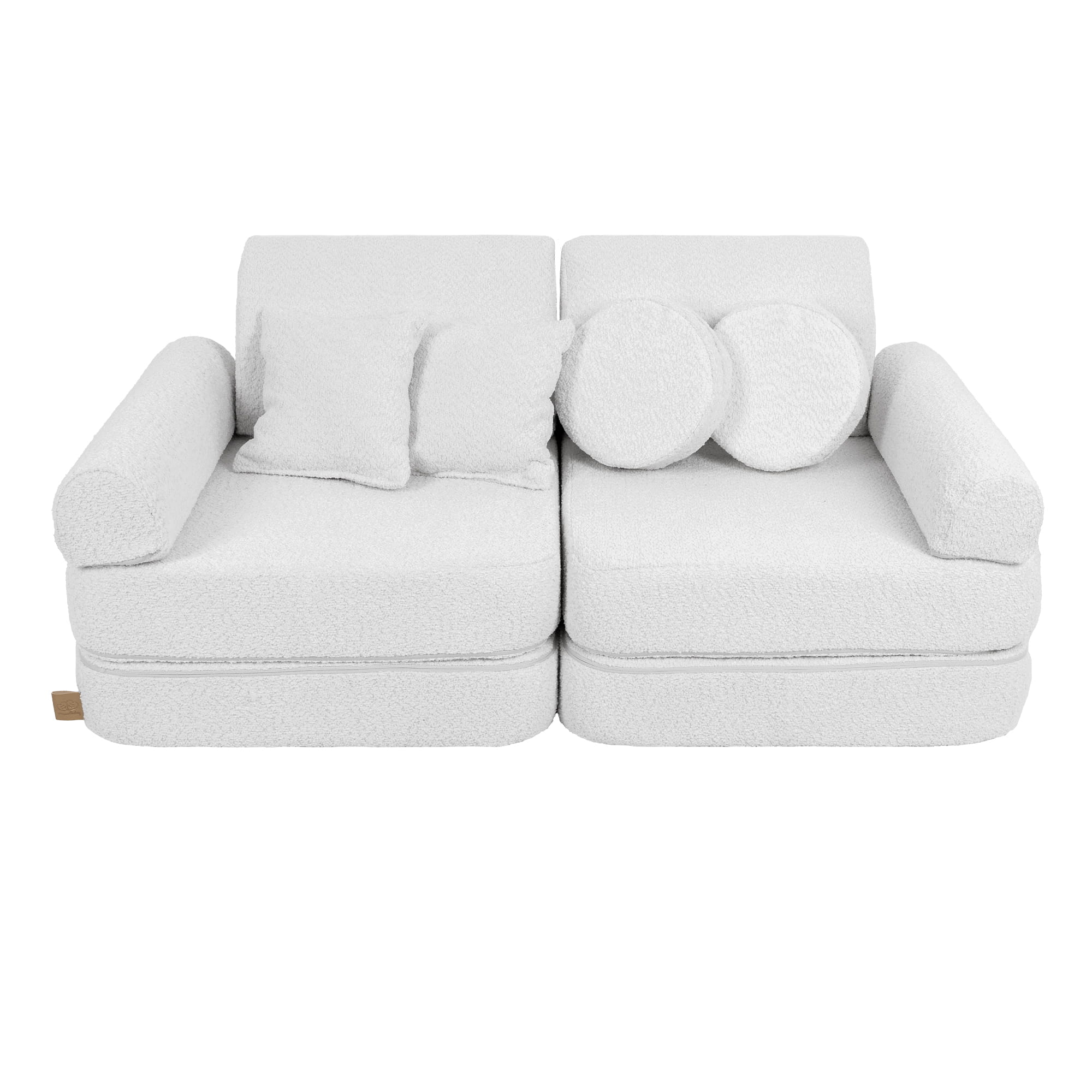 Meowbaby Boucle Sofa Plus – Modułowa Sofa Dla Dzieci | 10 Elementów