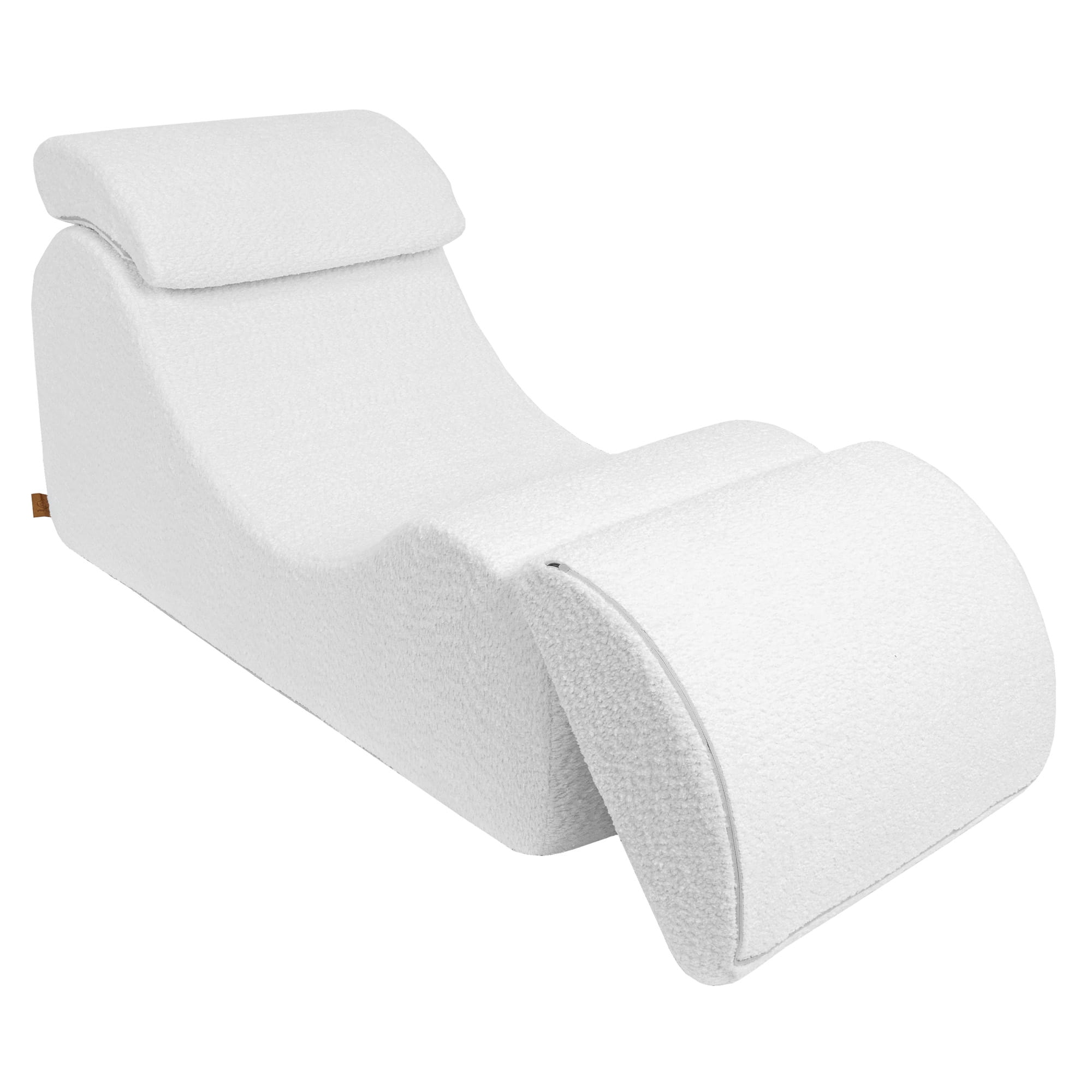 Meowbaby Boucle Wave Lounger - Wygodny Fotel dla Dzieci