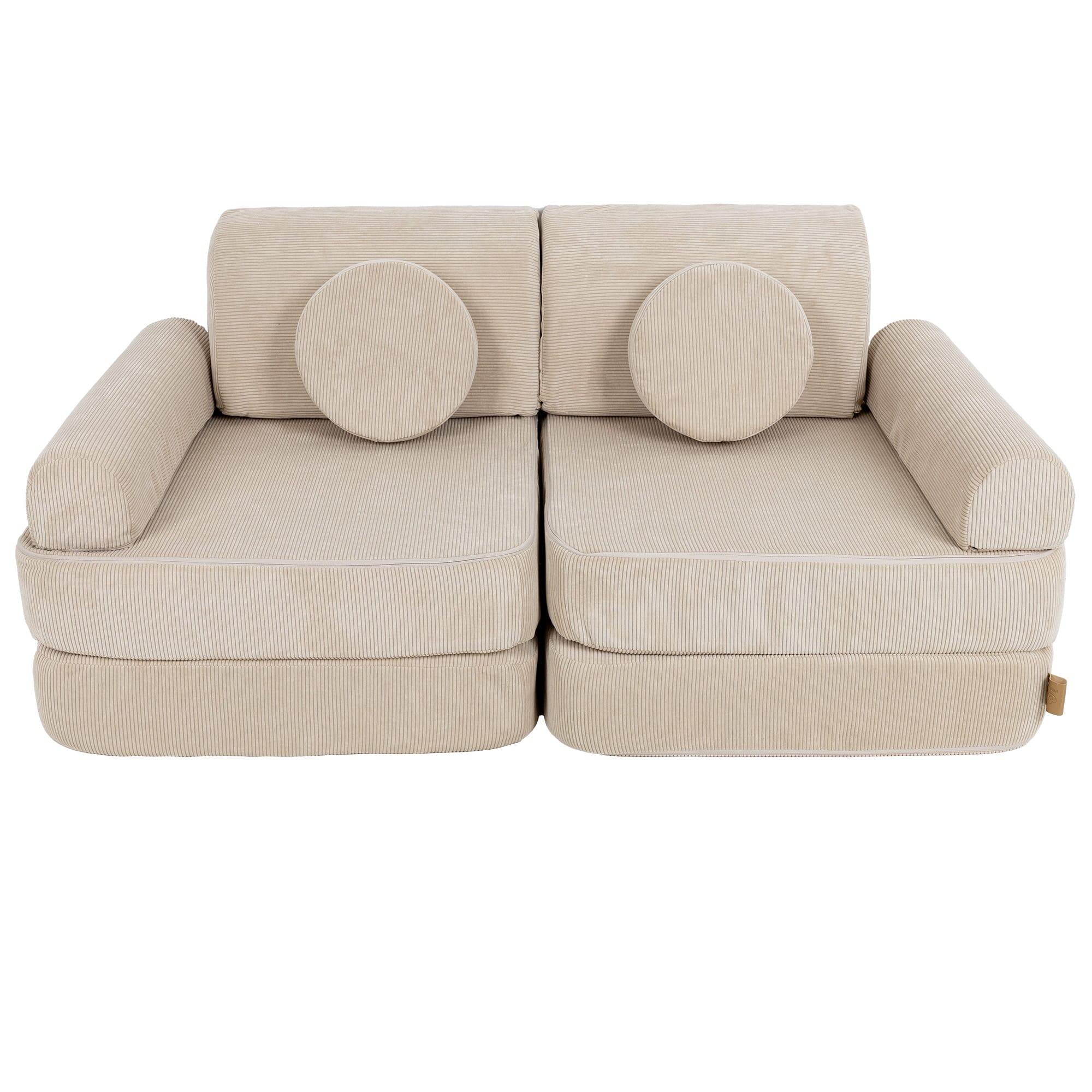 Meowbaby Slimcord Sofa Plus – Modułowa Sofa Dla Dzieci | 10 Elementów