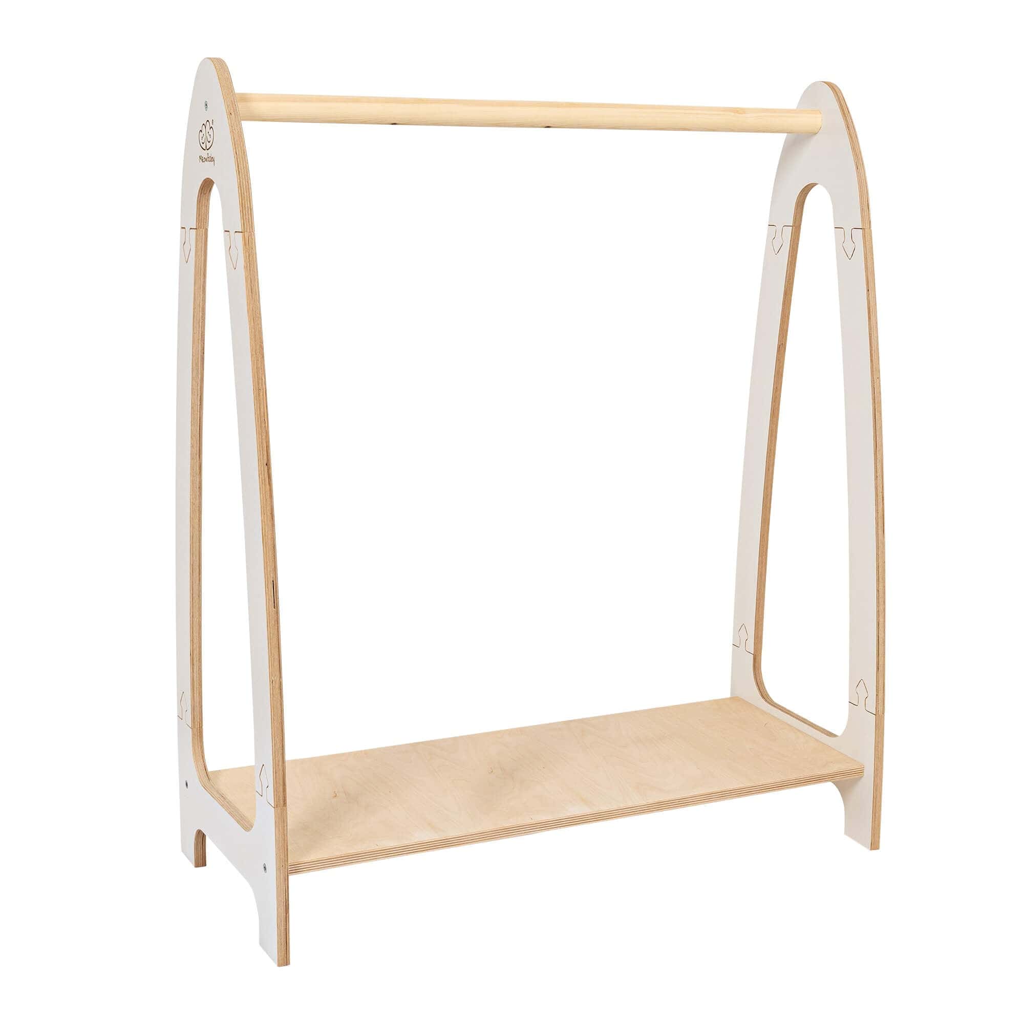 Meowbaby Soft Hanger - Drewniany Wieszak na Ubranka dla Dzieci